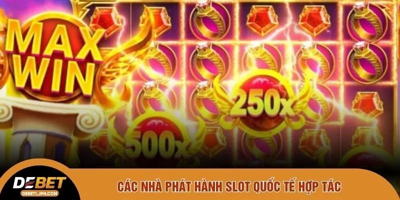 Các nhà phát hành slot quốc tế hợp tác 
